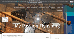 Desktop Screenshot of my-passion-flyfishing.de