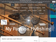 Tablet Screenshot of my-passion-flyfishing.de